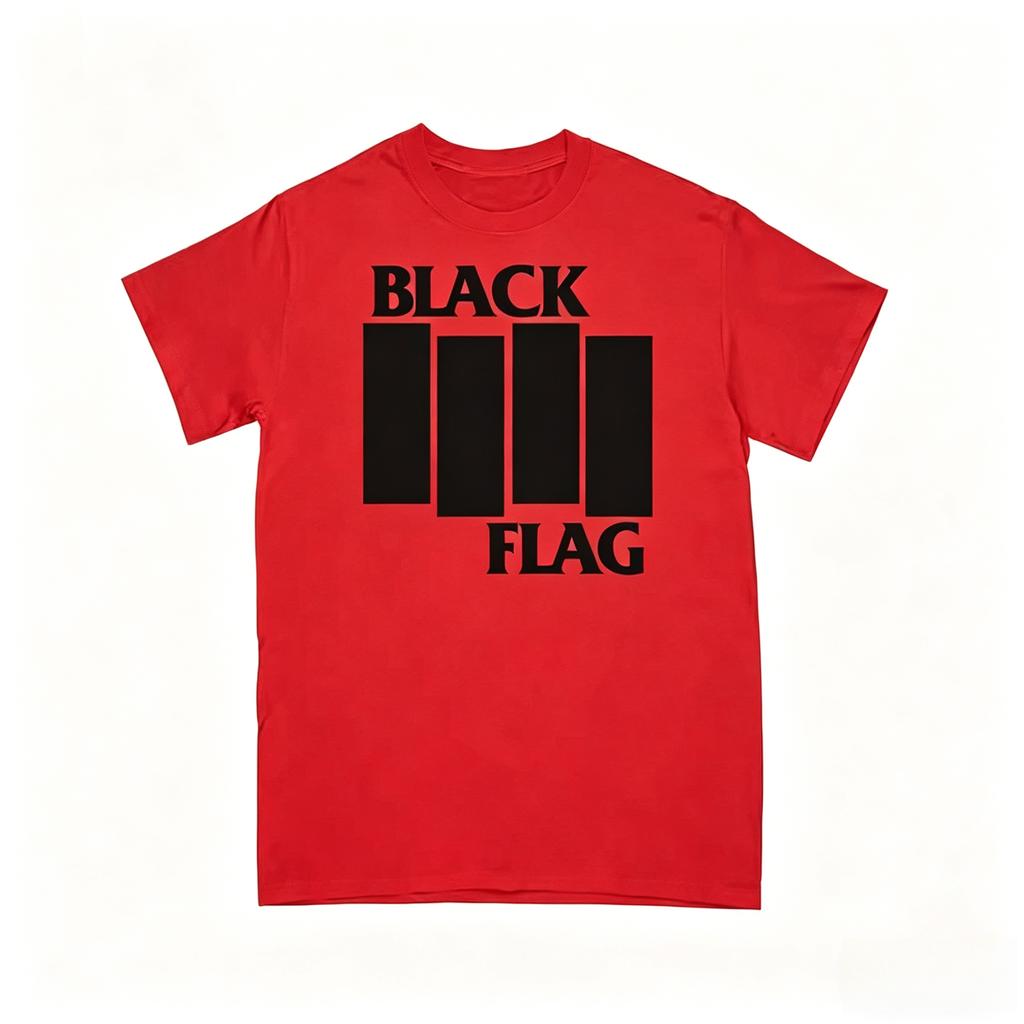 Black Flag American Pure Punk Rock Band Casual Unisex cotton TShirt   Women Brand unisex Outdoor fashion leisure