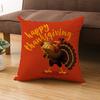 New Thanksgiving Turkey Polyester Pillow Cover Ins Nordic Pillow Cushion Cover Home