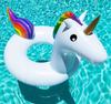 Unicorn inflatable holiday mattress ring 90 cm for swimming pool