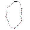 Light Glowing Led Necklace Flashing Light-Up Blinking Christmas Lights Costume Necklace 8 Led Bulbs Glow Props Party Supply