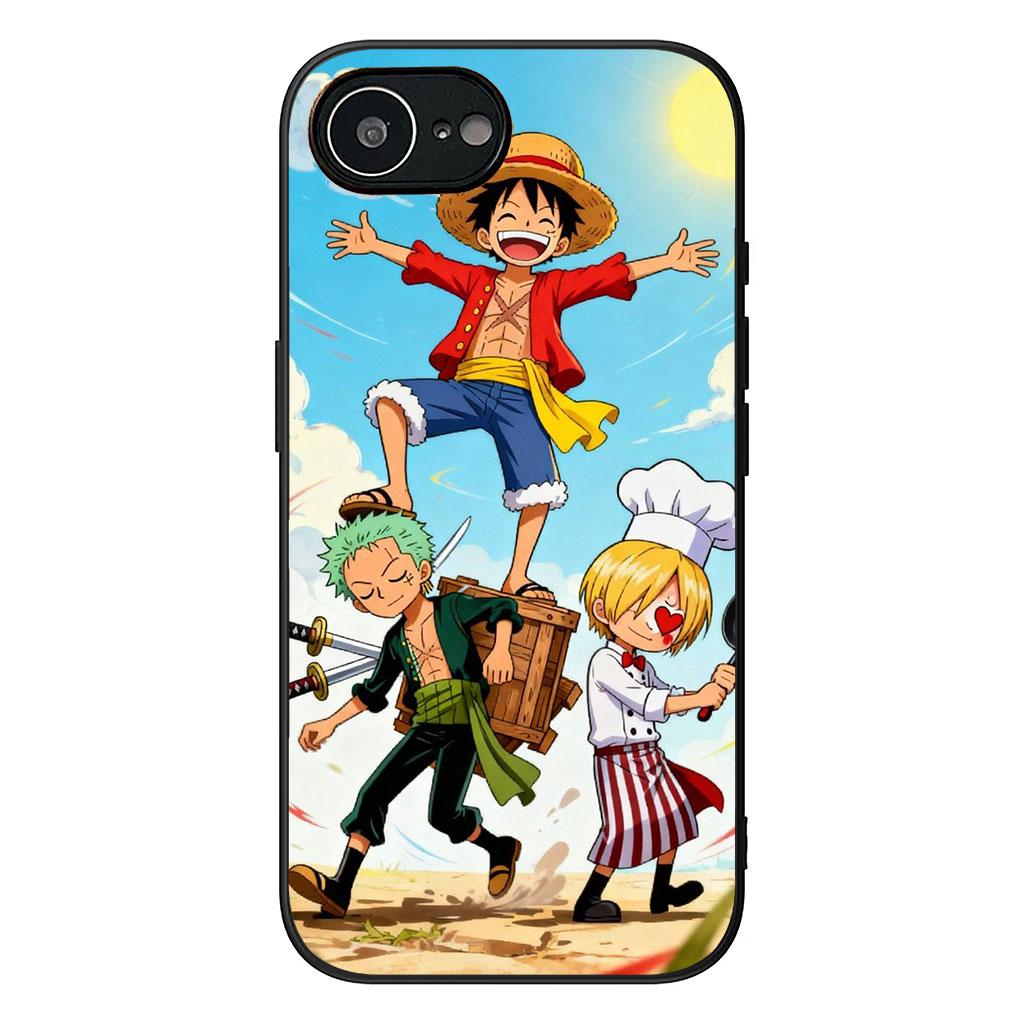 Roronoa Zoro Luffy One Pieces Sanji Cover for Samsung Galaxy S25 S24 S23 Fe Ultra Plus S7 Edge A05 A06 A16 A55 A15 A35 Case