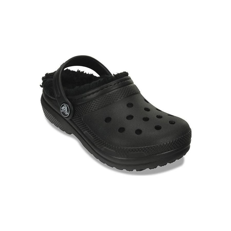 Crocs Comfortable Versatile Non-Slip Lightweight Childrens Sandals Baby Sandals Black 207009-060
