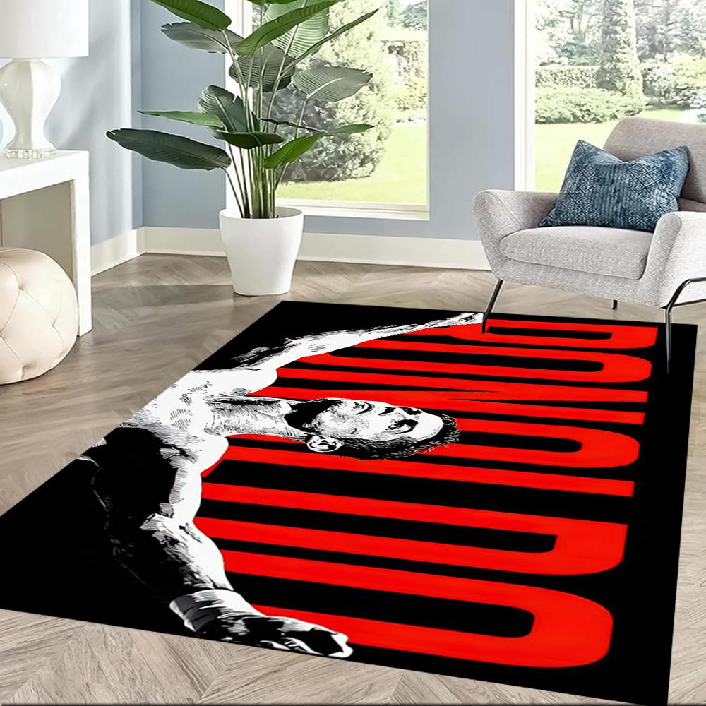Cristiano Ronaldo Floor Rug Office Rug Design For Hallway Foyer Study Room Bedrooms Antislip Carpet Decorate Offices