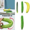 Simulazione Banana Cetriolo Melone Amaro Frutta Verdura Realistica Decorazione per Decorazione Casa, Esposizione, Servizio Fotografico