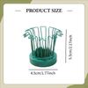 Chinese Flower Frog Holder Anchor Reusable 1.7x2.2inch Round