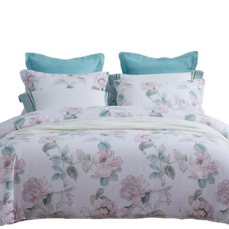 MENGJIE Cornwall Pure Cotton 4-Piece Bedding Set