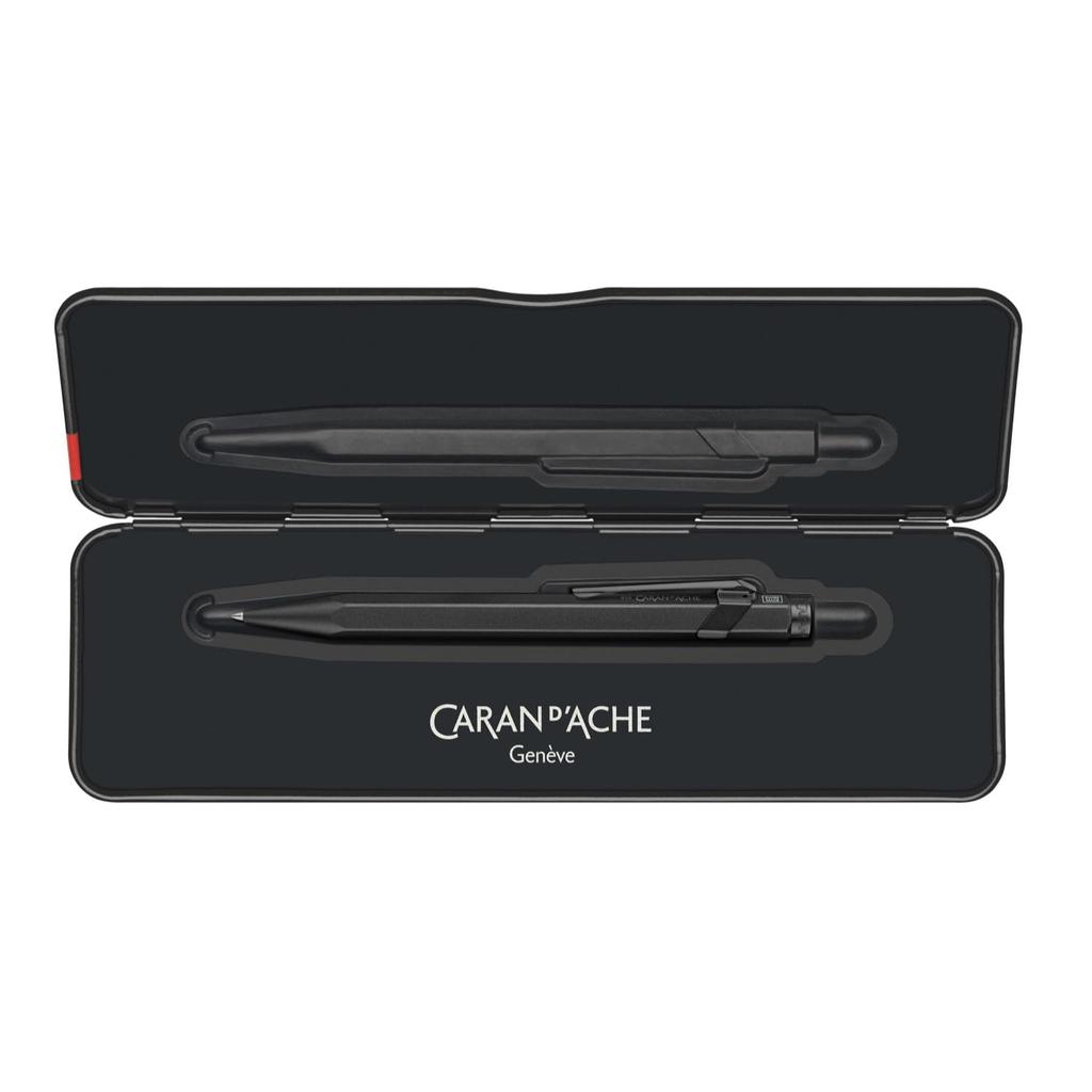CARAN D'ACHE 849 XL Black Edition Ballpoint Pen, Oil-Based, 0850-496, Officially Imported