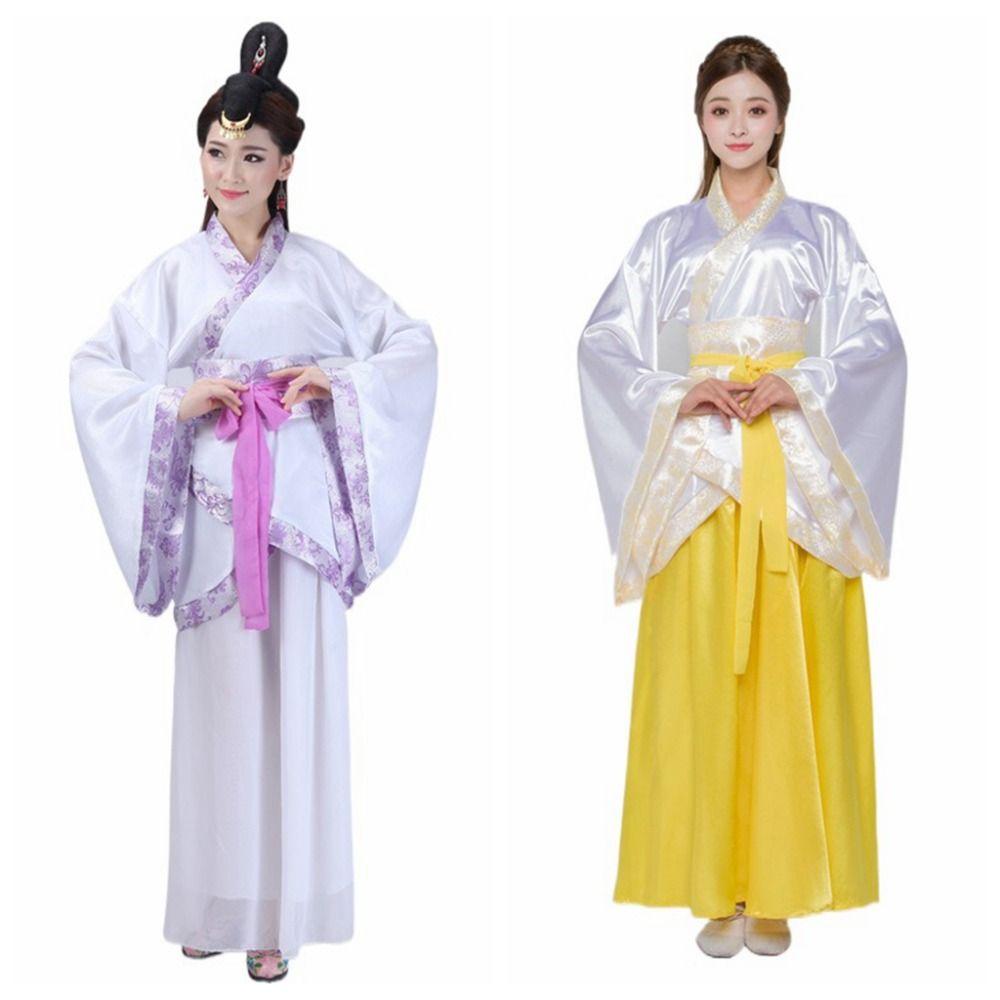 Traditional Chinese Ancient Dress Flower Embroidery Chinese Costume Chinese Hanfu Skirt  Girls
