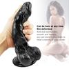 Black Super Skin Realistic Dildo Měkká přísavka Velký penis Dick Sexuální hračky pro dospělé pro ženy Hračky pro dospělé s masturbací pro ženy