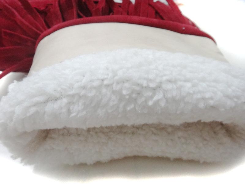 High Quality Inner Height Increase Matte Fringed Women's Boots Low Heel Medium Tube Boots Large Size