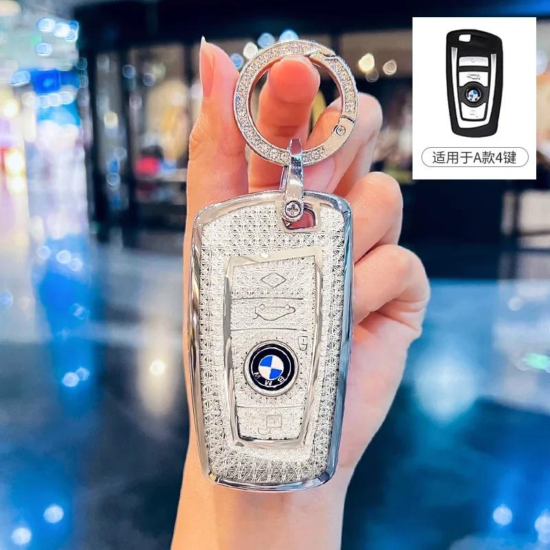 Soft TPU Car Key Case Cover for BMW X1 X3 X5 X6 X7 1 3 5 6 7 Series G20 G30 G11 F15 F16 G01 G02 F48 Protector Shell Accessories Xs8