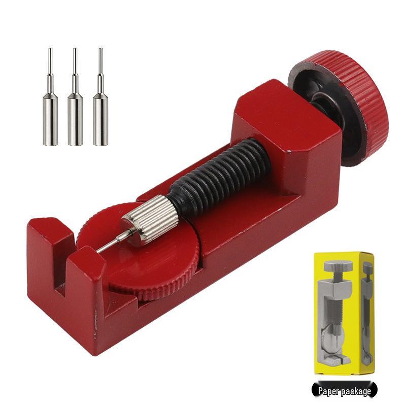 Metal Watch Repair Tool Kit: Opener, Strap Adjuster, Bracelet Link Adjuster, and Strap Remover
