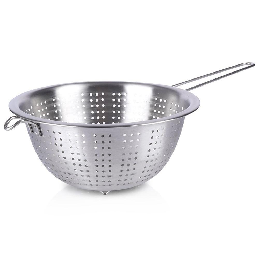 Stainless Steel Kitchen Strainer with Handle 24 Cm