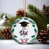 Class of 2024 Graduation Christmas Ornament 2024 Ornament Christmas Graduate College Graduation High School Graduate Class 2024