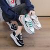 Sneakers spring new women's casual lace-up women's shoes junior high school students show small thick soles women