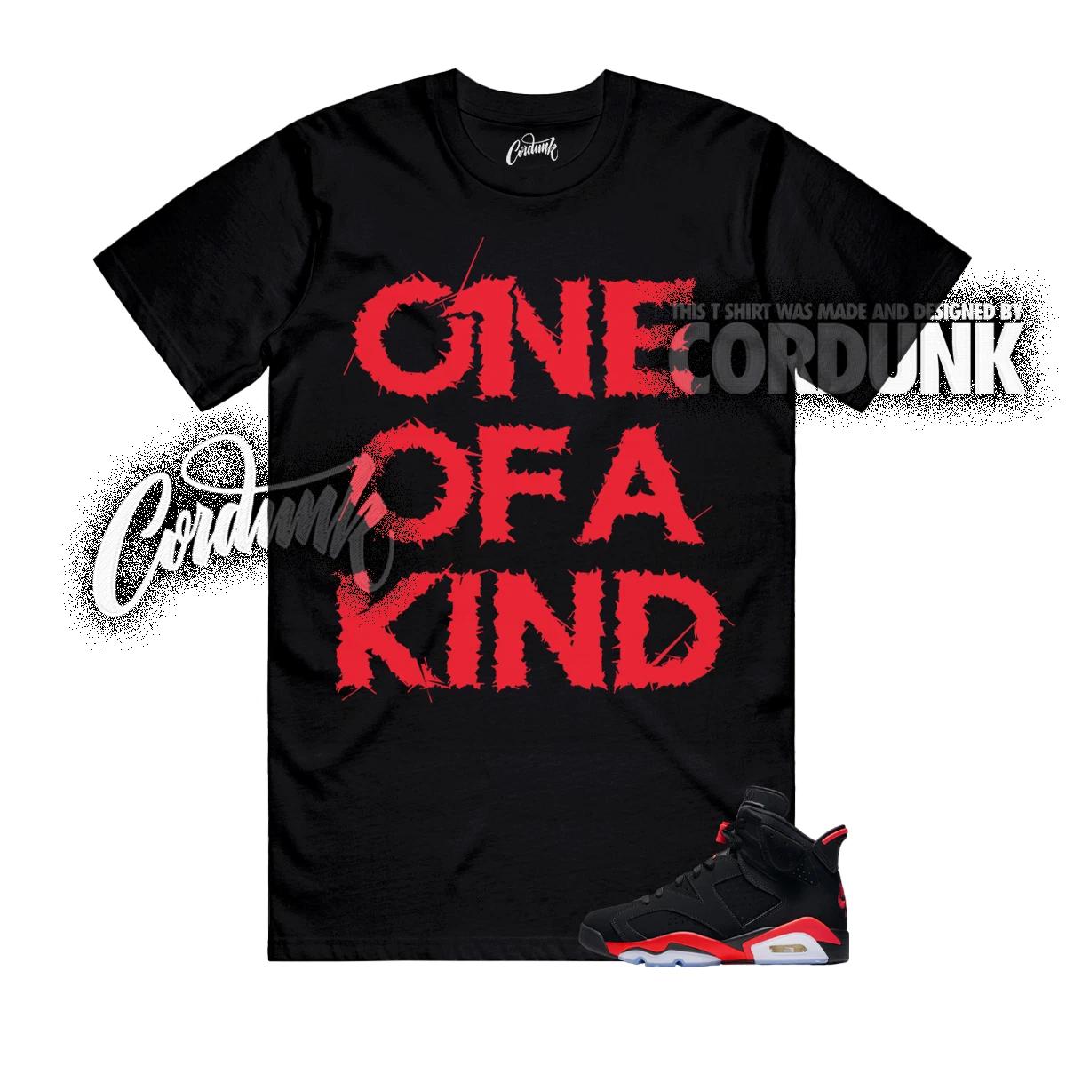 

6 Infrared Salesman Black Light Crimson Solar Red T Shirt Match 1OAK S