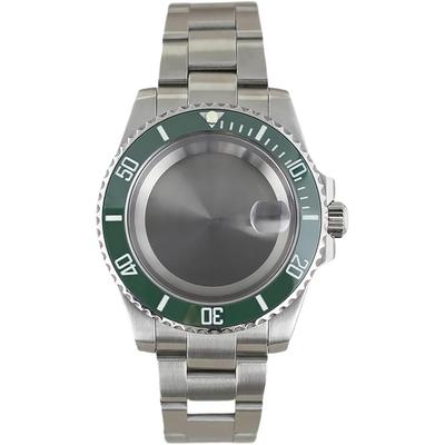 [For Sale] 40mm Watch Case 316L Brushed Bracelet Sapphire Crystal Suitable for NH35 NH36 NH...