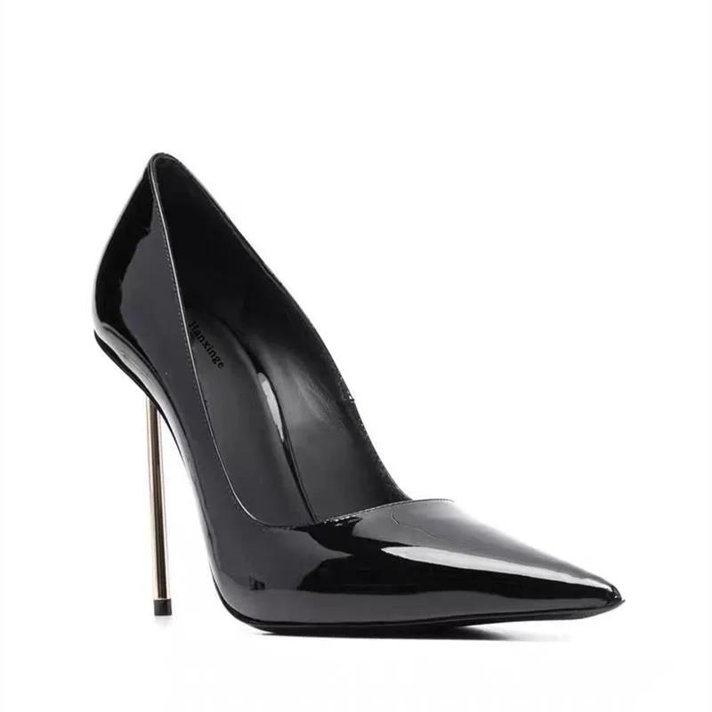 Fashion Shoes Cswo01 Women's Summer Sexy Pointed Slip-On High Heels Daily Casual Comfortable Office Low-Top Shoes Brand Designer Stiletto Heels Cm