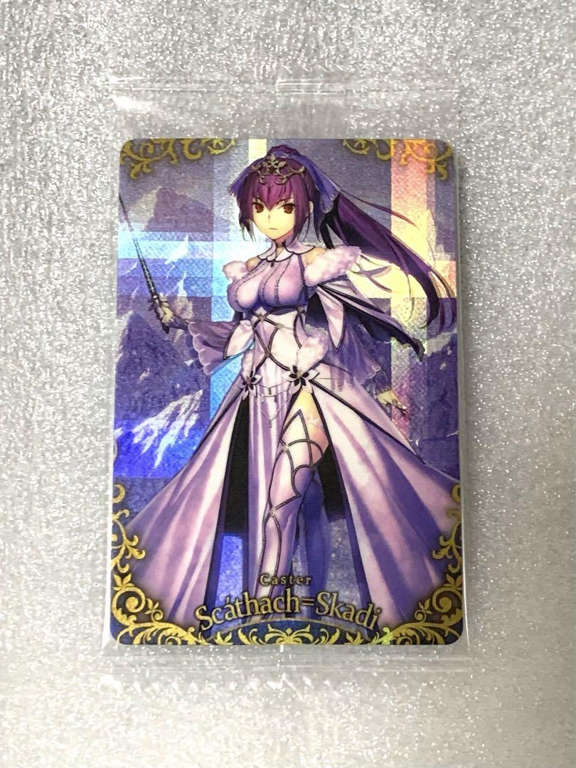 

[Б/У] FGO Вафельная карта Скатах-Скади