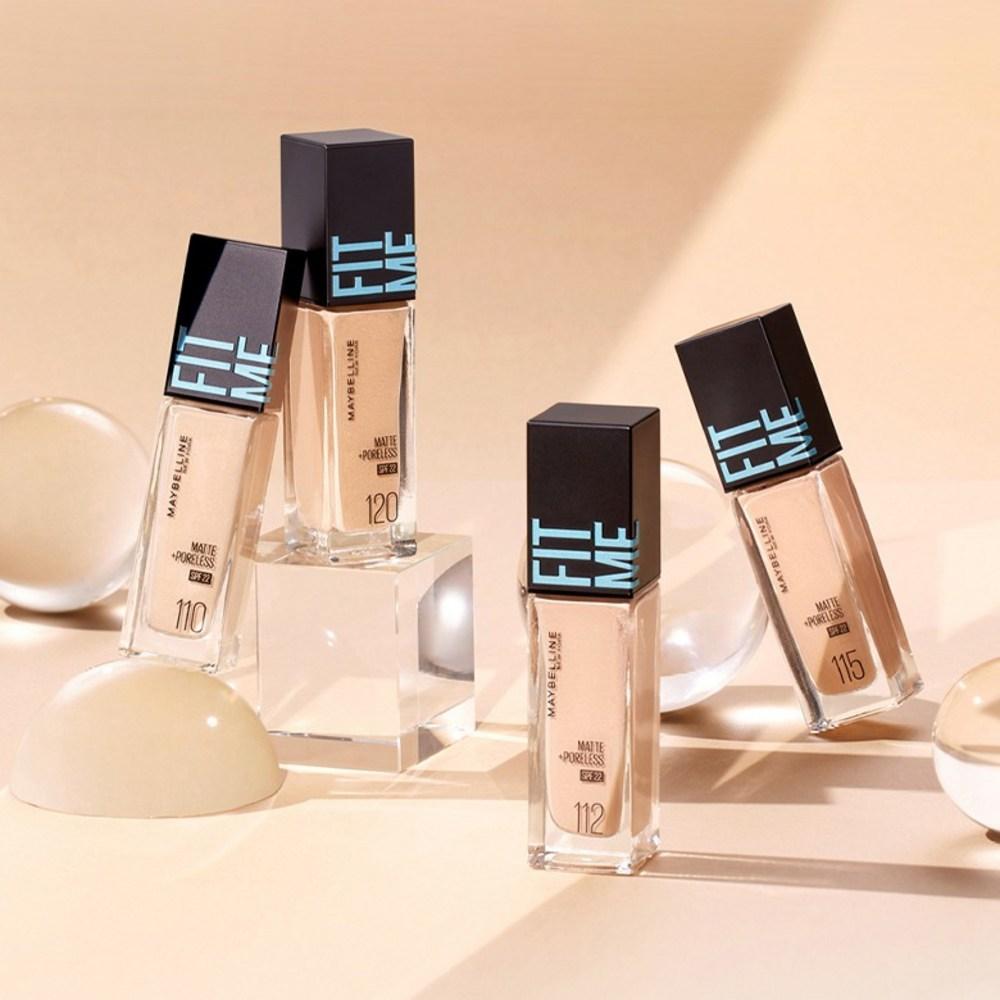 Maybelline Fit Me Matte Poreless Esperp 22 30ml, No. 128 Warm Nude, 1 Unit