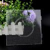 4Pcs 5mm Beads Fuse Beads Pegboards DIY Melting Beads Boards Perler Beads Boards  Educational Toys