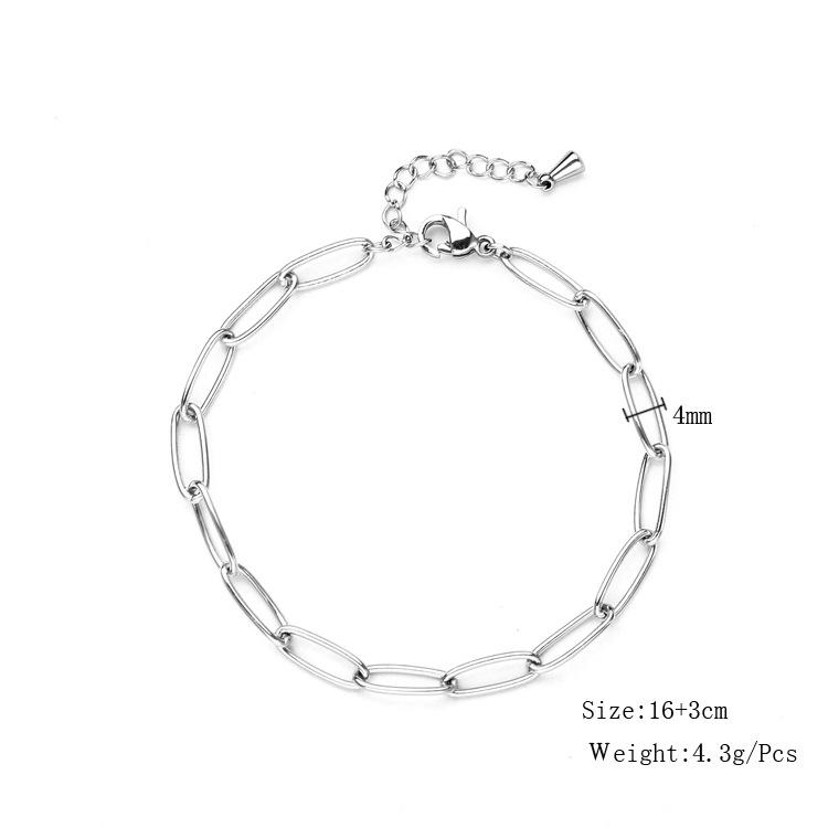 Waterbestendige Slijtvaste Roestvrijstalen Armband met Meerdere Ontwerpen