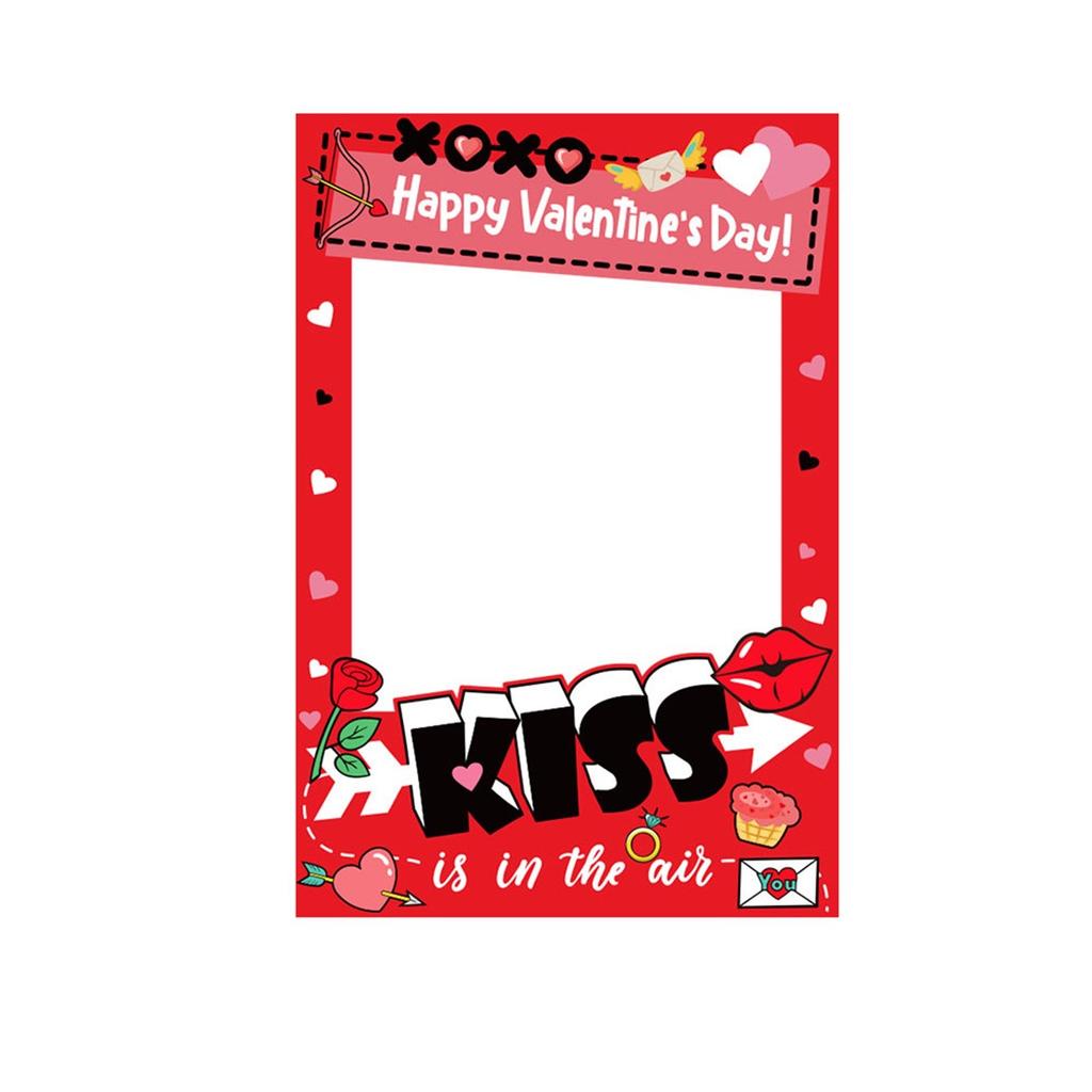 Valentine's Day Photo Props, Happy Valentine's Day Party Decorations, Fun Photo Decorations, Valentine's Day Party Decorations