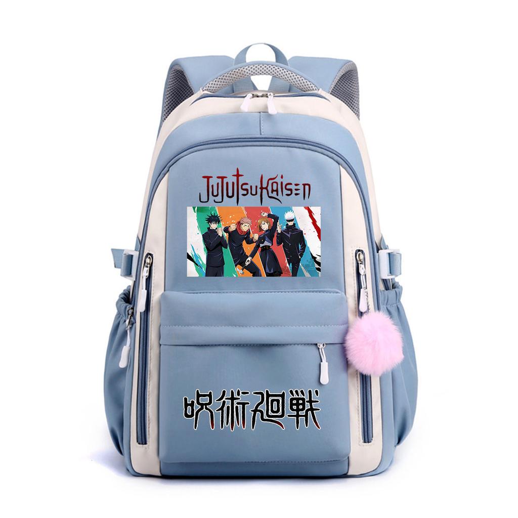 Spell Return To War School Bag Anime Peripheral Five Wushu Second Dimensional Backpack For Junior High School Students And Elementary School Students