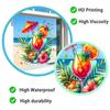 Creative Tropical Cocktail Static Cling Wall Sticker Self Adhesive Removable for Kitchen Bathroom Home Decor