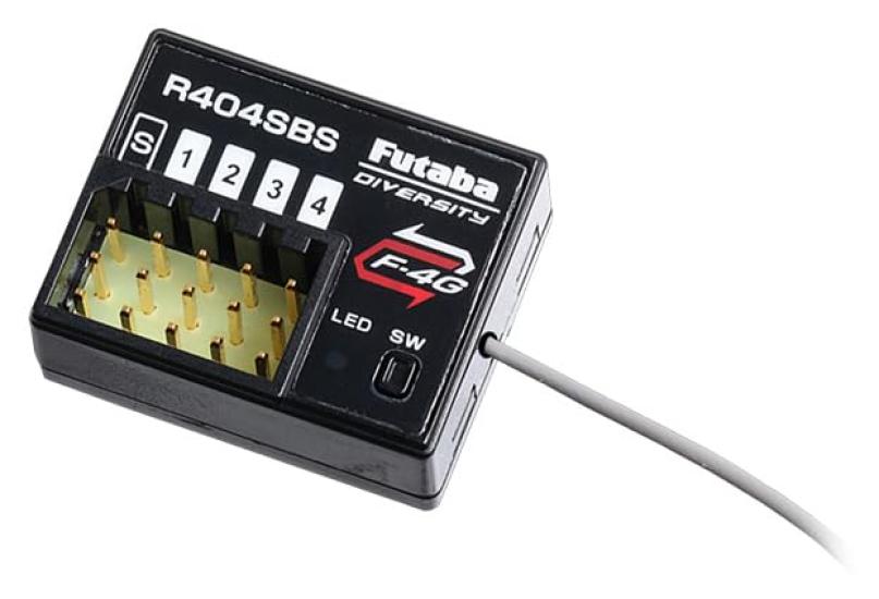 Futaba Receiver R404SBS (JPN) (F-4G 10-channel T10PX standard car receiver) 00107288-3