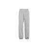New Women's Sportswear Collection Essential Fleece Trousers Dark Grey Heather/White BV4089-063