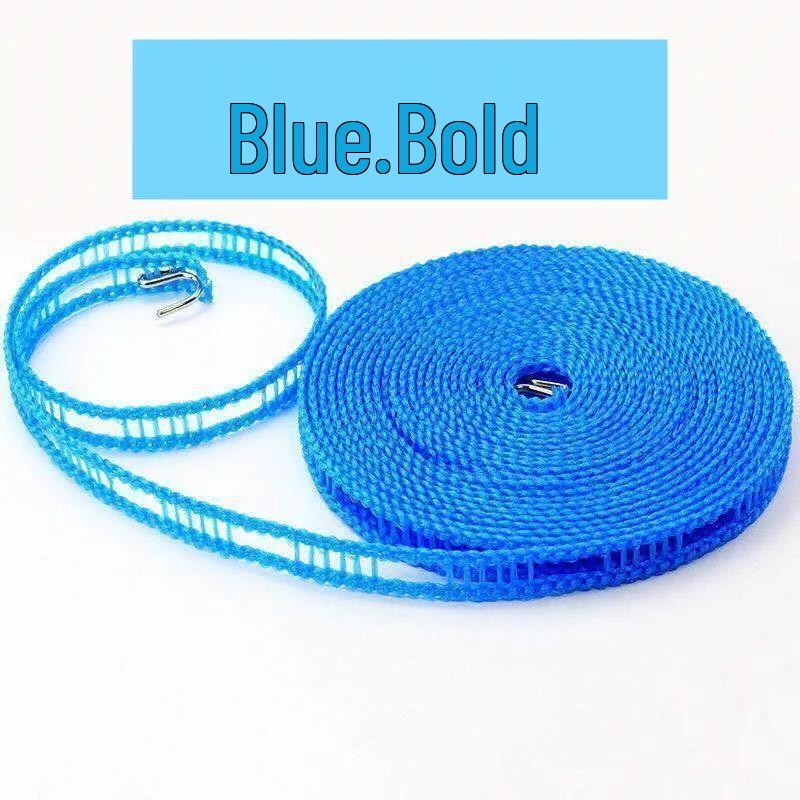 JINGRUIXIANG 5M Thickened Drill-Free Anti-Slip Clothesline