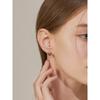 14K Oval One-Touch Earrings (Gold Filled)