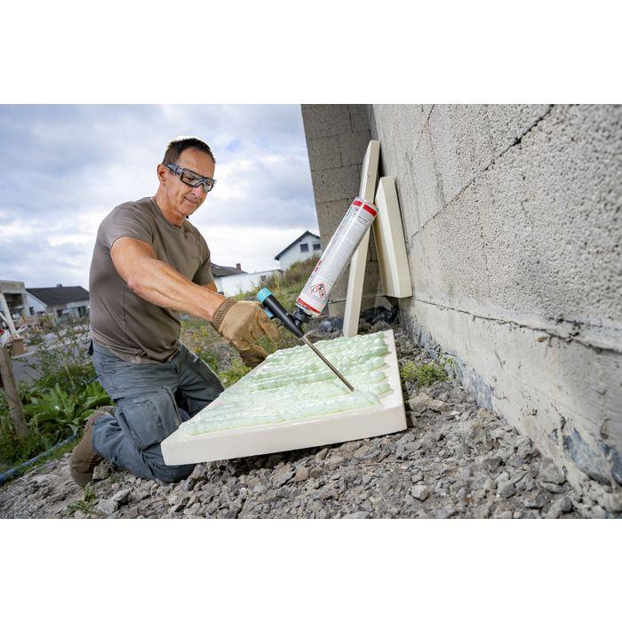 Pistolet pour mousse expansive - wolfcraft - Adapté pour la mousse polyuréthane - 4342000