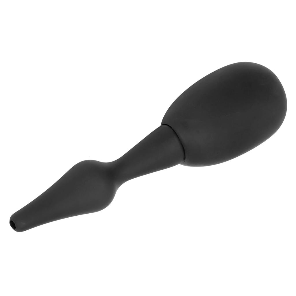 Anal Douche Soft Silicone Reusable Back Flow Prevention Anal Vaginal Cleaner for Colon Cleansing