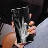 Autumu X Ray Hand Bones Phnoe Case for Samsung Galaxy S26 S25 Edge S23 S24 Ultra S22 Plus S21 S20 FE Unique Cover Soft Coque Gal