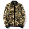 Men Cotton Camouflage Casual Jackets Coats Mens Camo Bomber Pilot Jacket Male Military Windbreaker