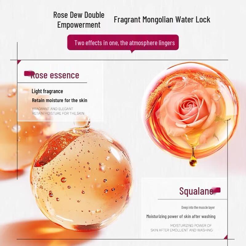 Kao Rose Scented Face & Body Soap 3-Pack