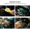 5M PTFE Universal Racing Hose AN4-AN12 Stainless Steel Braided Brake Hose Fuel Oil Line Oil Cooler Car Hose Pipe Black Silver