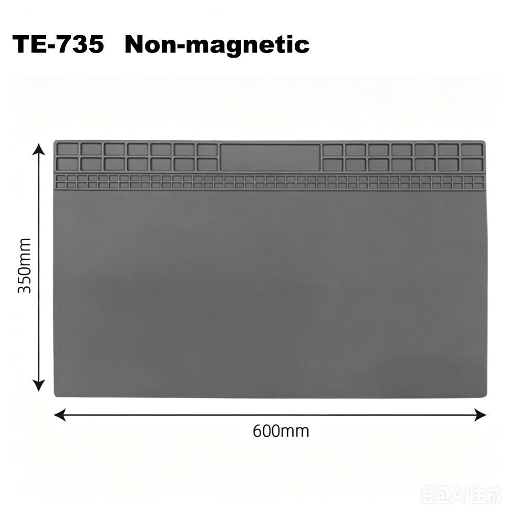 Magnetic Silicone Repair Pad with Screw Position Insulation for Phone Tablet Motherboard Soldering Station Work Hot Air Gun Pad