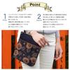 Made in Persimmon Shibu Japanese Mini 2 Birthday [creareki] Women's Pochette, Crossbody, Lightweight, Small, Japan, Indigo, Dyed, Wear, Lightweight,