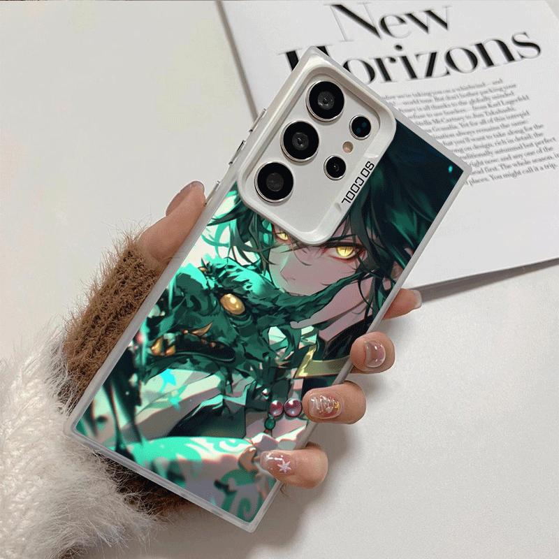 Genshin Impact Xiao Shockproof Phone Case for Samsung Galaxy S26 Edge S25 Ultra S24 FE S23 Plus S21 Cover Anti Fall Fundas