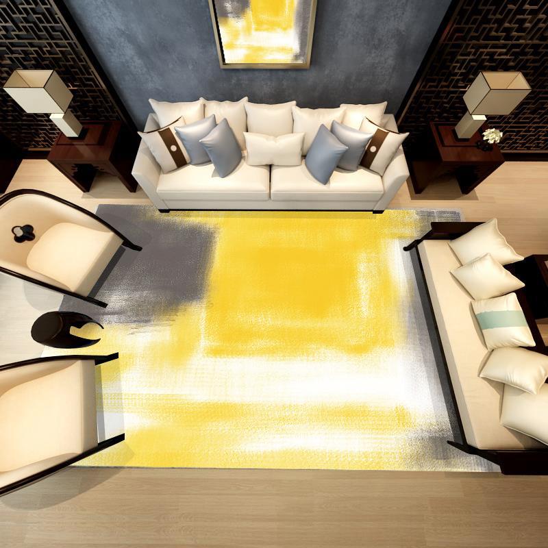 Severský obývací pokoj Koberec Jednoduchý moderní Ložnice Koberec na podlaze Mat