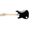 Squier by Fender Mini Stratocaster Black Electric Guitar Child