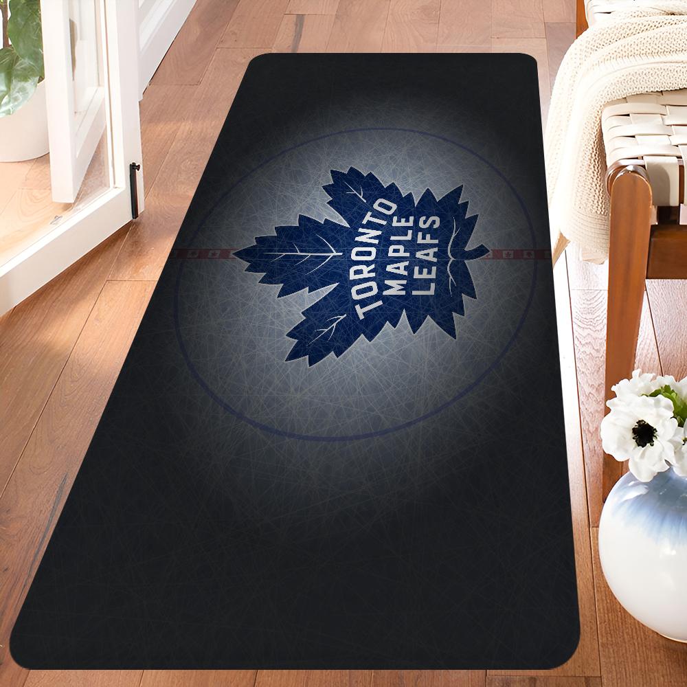 T-Toronto Maple Leafs Zimmerteppiche Retro Multiple Choice Wohnzimmer Küche Teppich Rutschfester Willkommens-Teppich