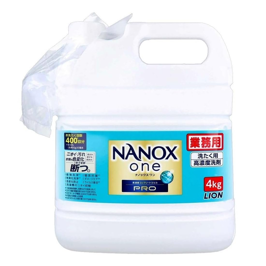 

Lion Commercial NANOX one Высококонцентрированный комплексный гель PRO 4 кг