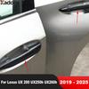 For Lexus UX 200 UX250h UX260h      2024 2025 Chrome Door Handle Cover Trim Overlay Car Accessories
