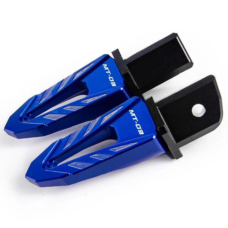 For Yamaha MT-03 MT 03 MT03 2015 2016 2017 2018   Motorcycle Rear Steps Passenger Steps High Quality Accessories