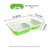 JingJingRS Disposable Multi-Compartment Meal Boxes