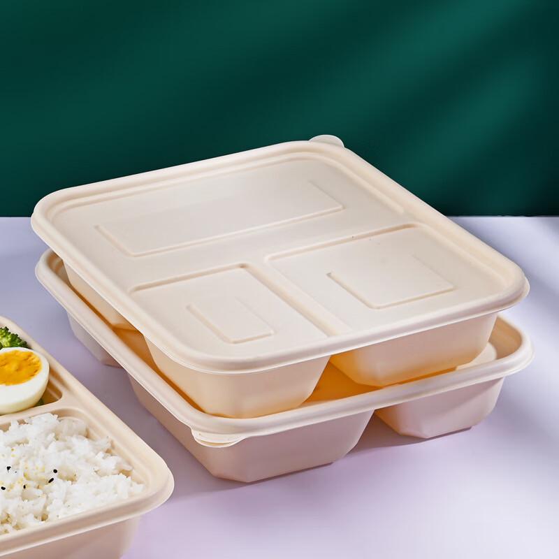 WS Biodegradable Corn Starch Takeaway Food Containers